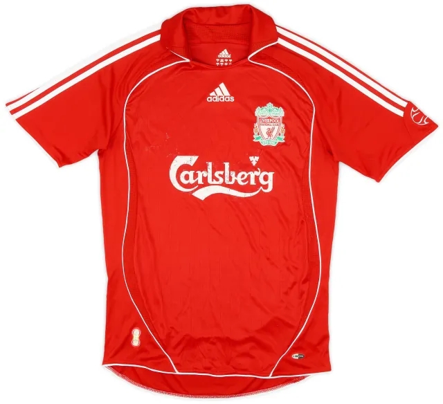 adidas 2006-08 Liverpool Home Shirt - 4/10 - (S)