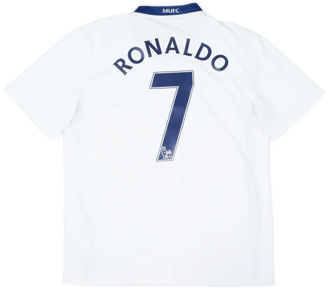 Nike 2008-10 Manchester United Away Shirt Ronaldo #7 - 5/10 - (M)