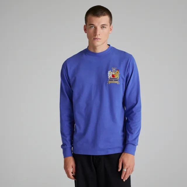 Different Gravy Manchester United 1968 Retro European Final Shirt Blue