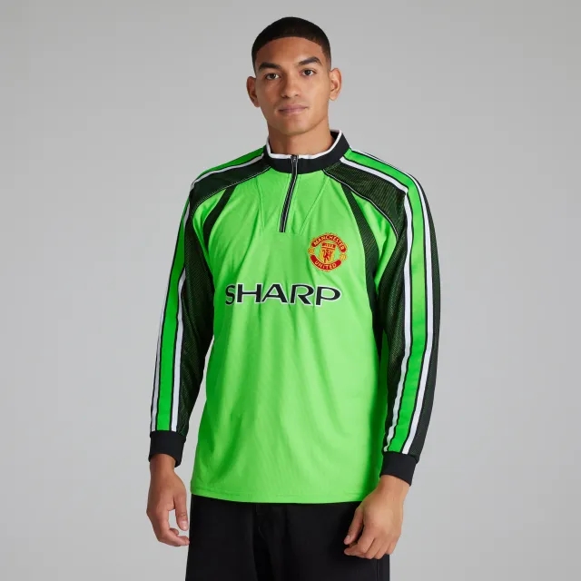 DONKEY Manchester United 1998-99 Retro Goalkeeper Shirt Green