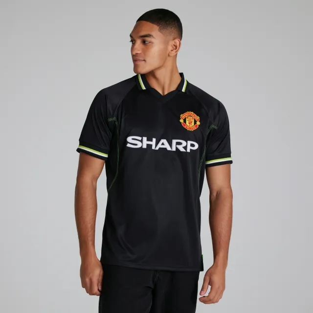 DONKEY Manchester United 1998-99 Retro Third Shirt Black