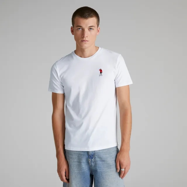 Elms Manchester United Mentality T-Shirt White