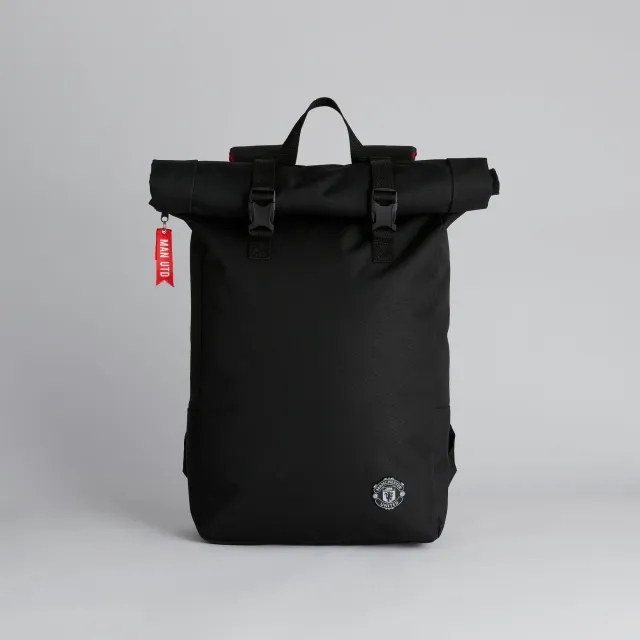 FOCO Manchester United Roll Top Backpack Black