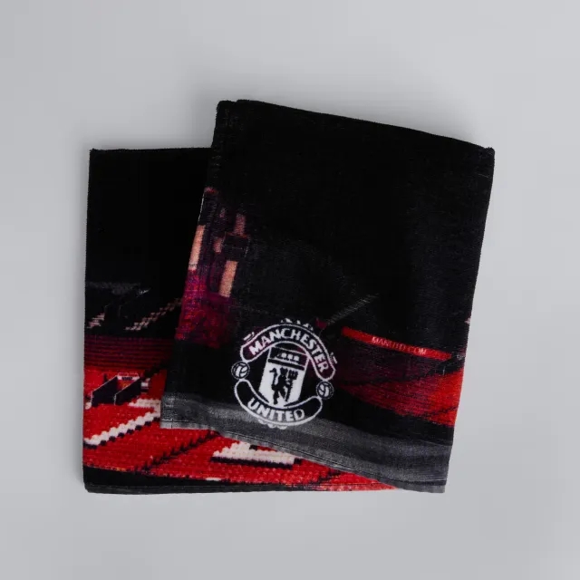 FOCO Manchester United Stadium Towel Black