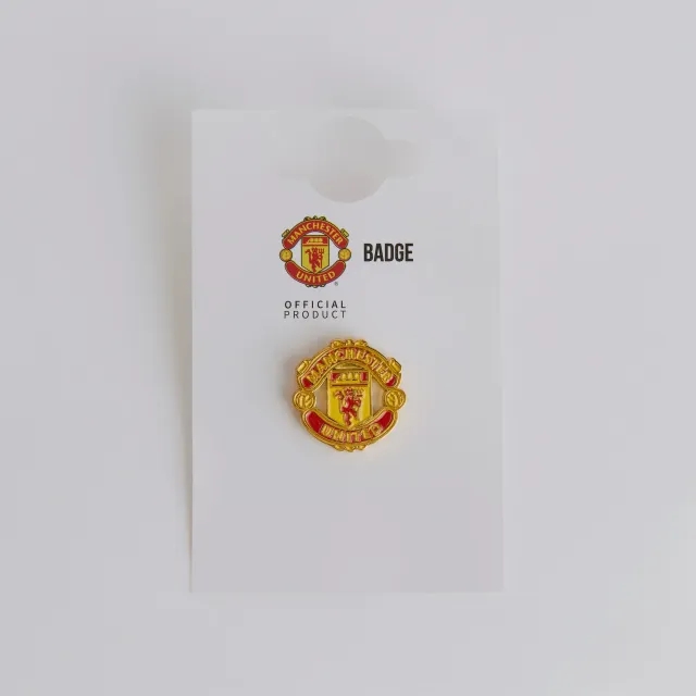 FOCO Manchester United Crest Pin Badge Red