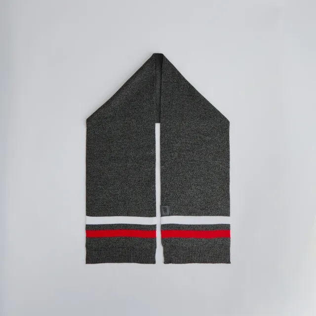 Fan Base Manchester United Knitted Scarf Grey
