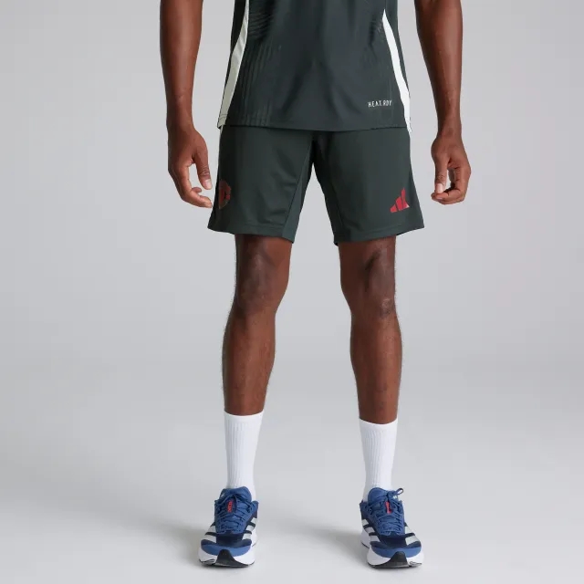 adidas Manchester United European Training Tiro 24 Pro Shorts Dark Grey
