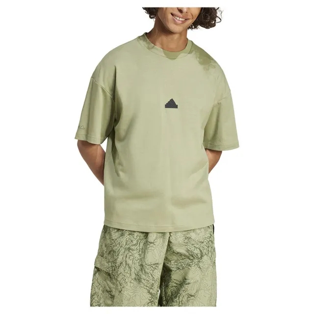 Manchester United x adidas Mens City Escape T-Shirt Green
