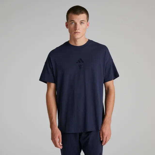Manchester United x adidas Mens ALL SZN T-Shirt Navy
