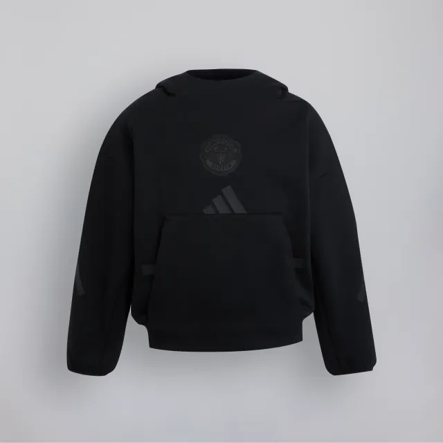 Manchester United x adidas Kids adidas Z.N.E. Hooded Track Jacket Black