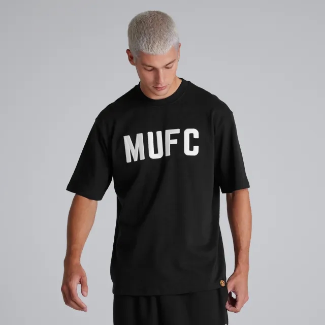 RAW Manchester United Mens MUFC T-Shirt Black