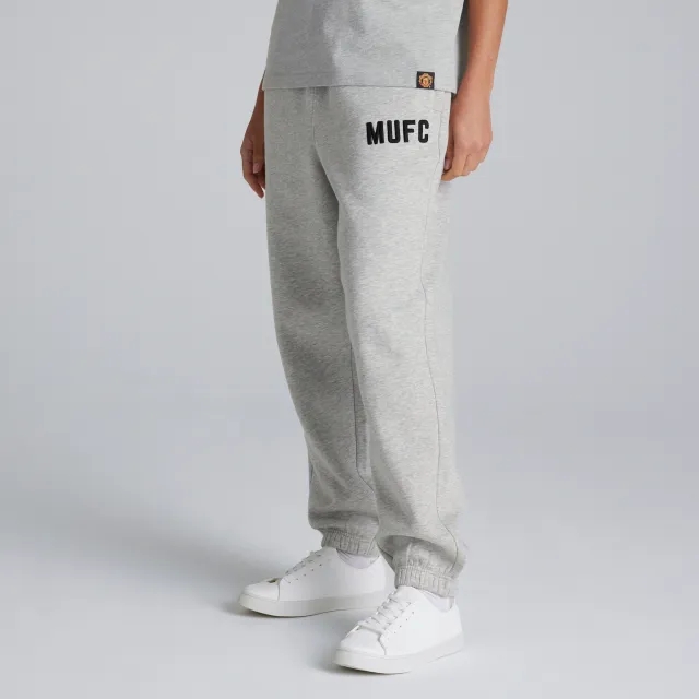 RAW Manchester United Womens MUFC Joggers Grey