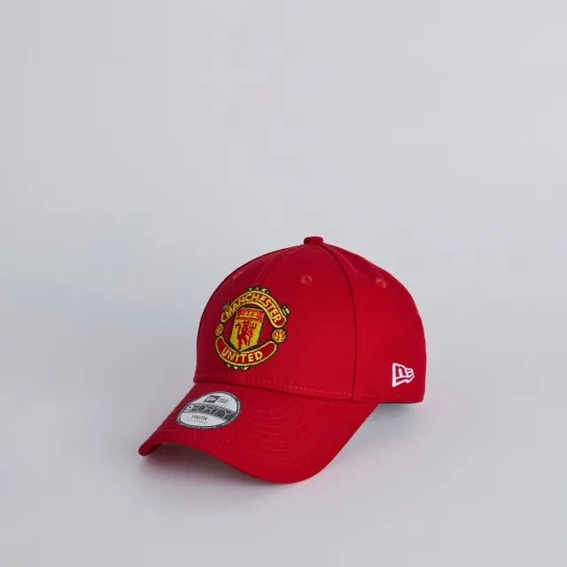 Manchester United x New Era Kids Core 9Forty Cap Red