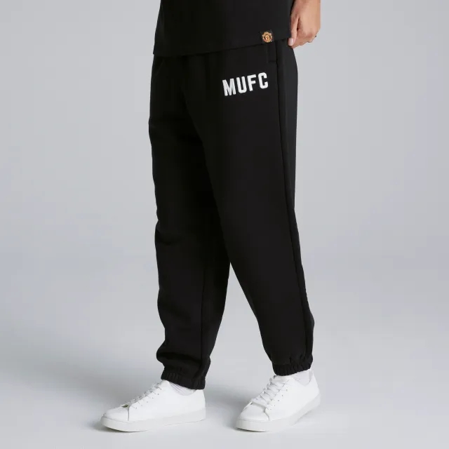 RAW Manchester United Womens MUFC Joggers Black