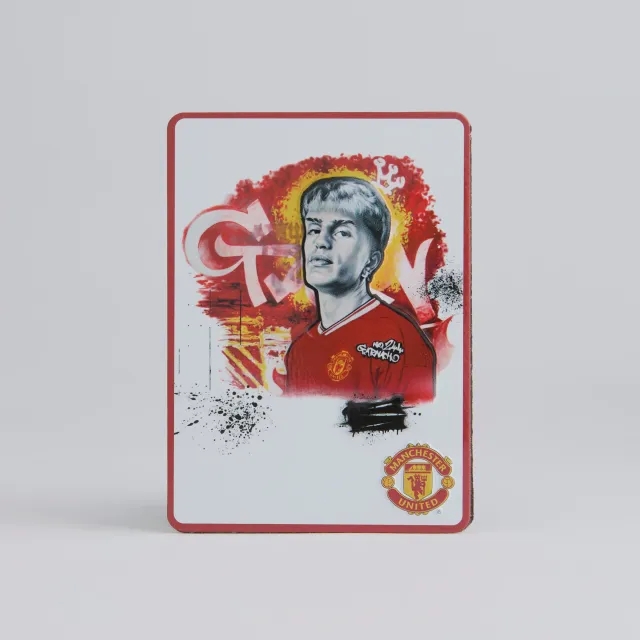 Storm Manchester United Graffiti Garnacho Magnet White