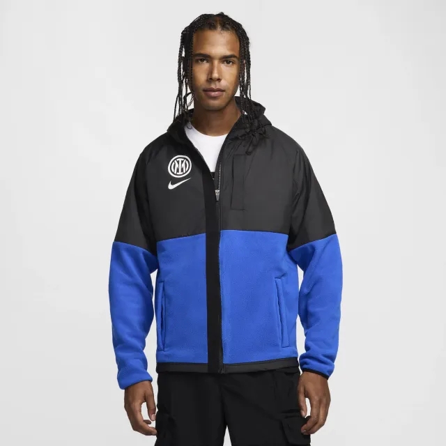 Nike Inter Milan Winterized AWF Jacket - Black/Royal