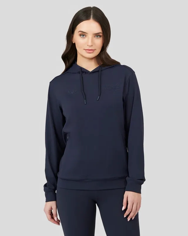 Castore Oracle Red Bull Racing Womens Overhead Hoodie - Night Sky