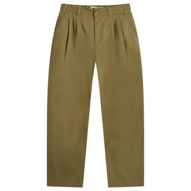 Polar Skate Co. Men's Railway Chino Trousers Army Green