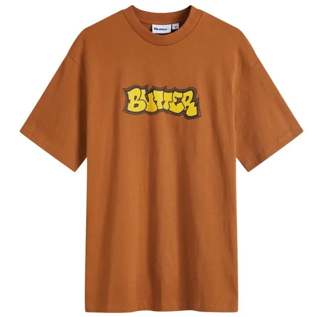 Butter Goods Men's Perspective T-Shirt Oak Brown