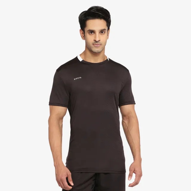 Kipsta Adult Football Shirt Essential Club - Black