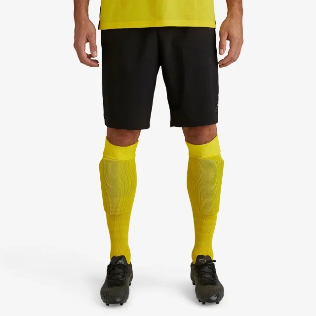 Kipsta Adult Football Shorts Viralto Club - Black