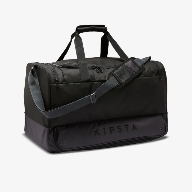 Kipsta 75L Sports Bag Hardcase - Black