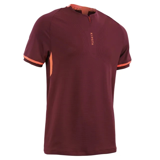 Kipsta Adult Football Shirt Clr - Burgundy