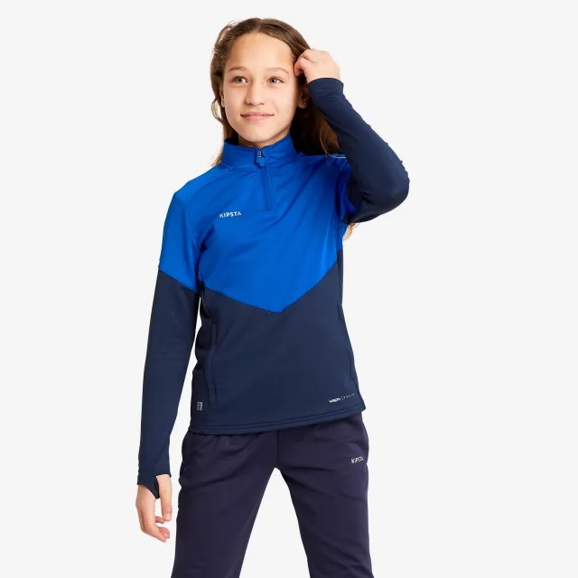 Kipsta Girls' Sweatshirt Viralto+ - Blue