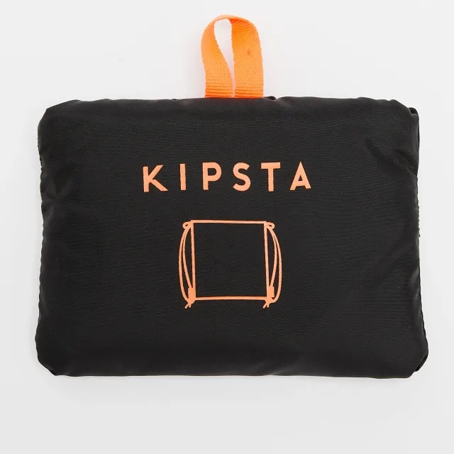 Kipsta 15L Shoe Bag Light - Black/Orange