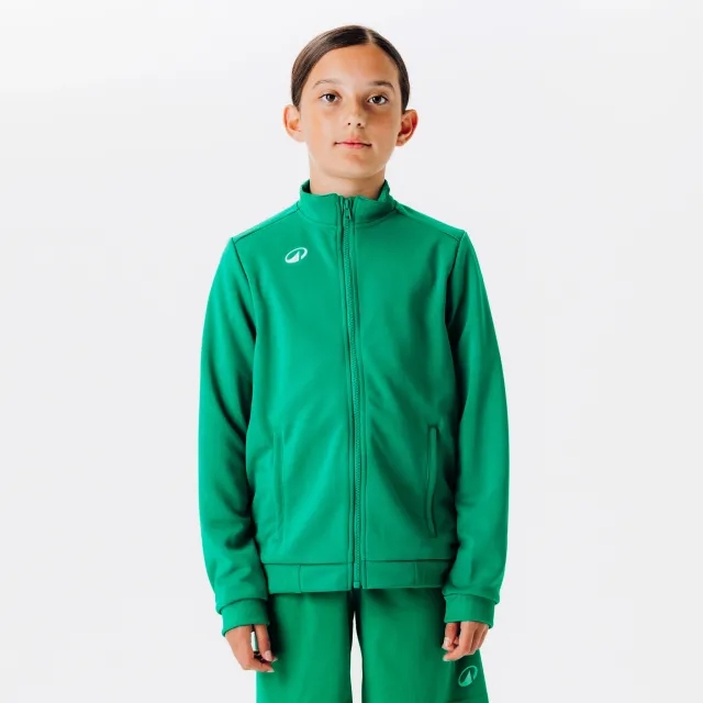 Kipsta Football Training Jacket Essential - Black & Grey