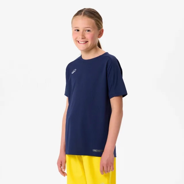 Kipsta Kids' Short-Sleeved Football Shirt Viralto Club - Navy