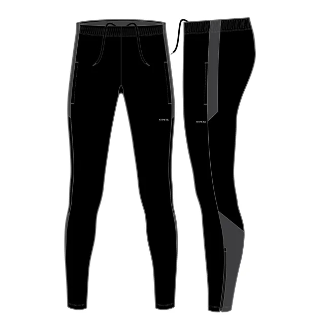 Kipsta Girls' Training Bottoms Viralto+ - Black