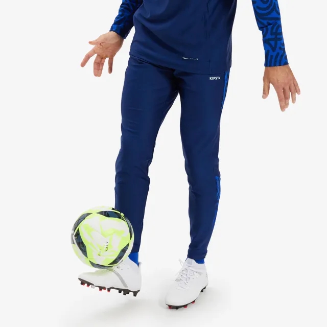 Kipsta Football Bottoms Viralto - Blue/Letters