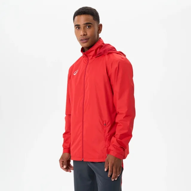 Kipsta Rainproof Football Jacket Viralto Club - Red