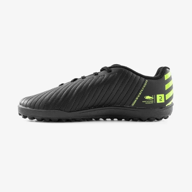 Kipsta Hard Ground Football Boots Agility 100 Hg - Black/Yellow