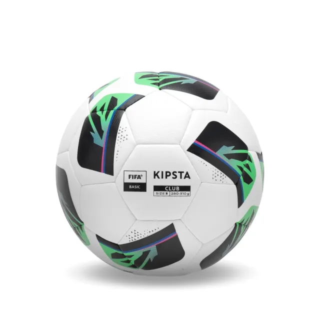 Kipsta Size 3 Football Club Hybrid - White