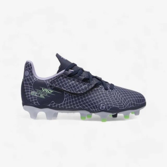 Kipsta Kids' Rip-Tab Football Boots Viralto I Easy Fg - Nebula