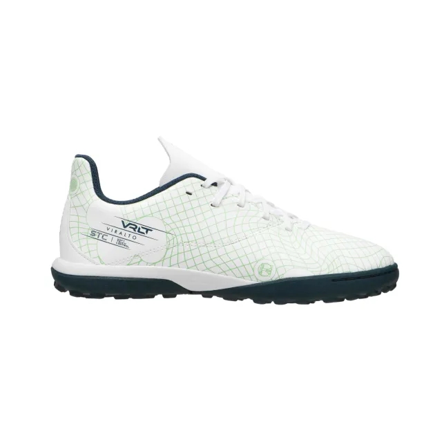 Kipsta Kids' Lace-Up Football Boots Viralto I Turf Tf - Ice Green