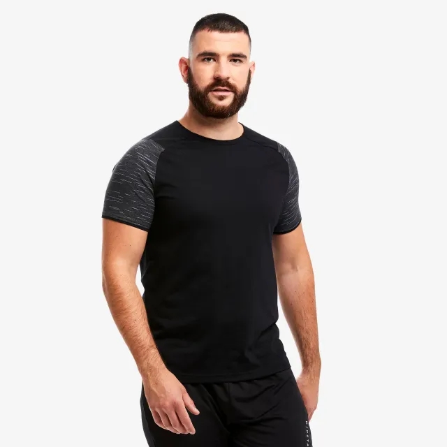 Kipsta Team Football T-Shirt T100 - Black