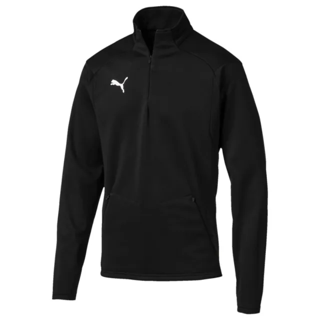 Puma 2016-17 Borussia Dortmund Player Issue 1/4 Zip Fleece Top (S)