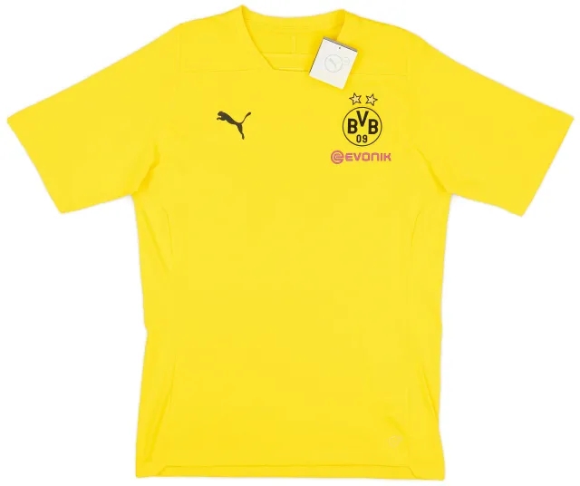 Puma 2017-18 Borussia Dortmund Player Issue Casuals Tee (M)