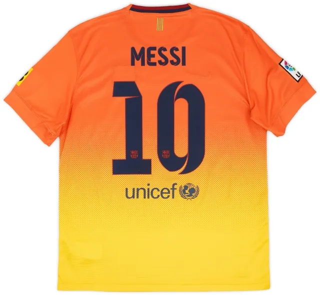 Nike 2012-13 Barcelona Away Shirt Messi #10 - 8/10 - (L)
