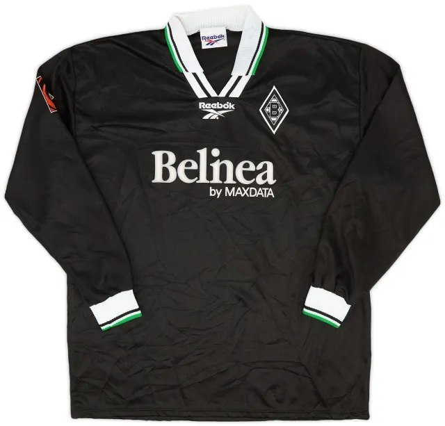 Reebok 1997-98 Borussia Monchengladbach Away L/S Shirt - 7/10 - (XXL)