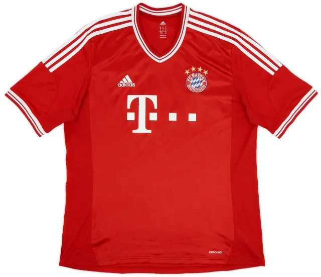 adidas 2013-14 Bayern Munich Home Shirt - 6/10 - (XL)