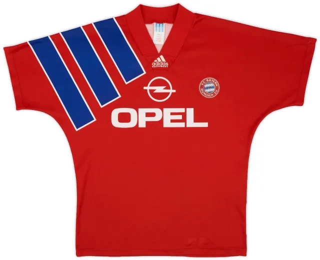adidas 1991-93 Bayern Munich Home Shirt - 8/10 - (L)
