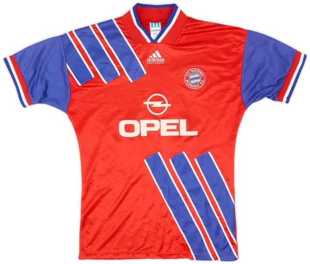 adidas 1993-95 Bayern Munich Home Shirt #11 - 7/10 - (S)