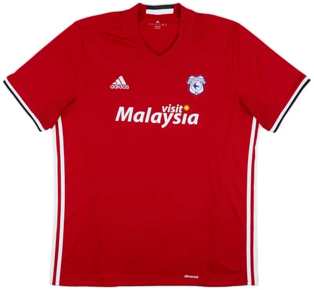adidas 2016-17 Cardiff Away Shirt #19 - 8/10 - (XL)