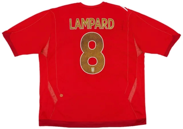Umbro 2006-08 England Away Shirt Lampard #8 - 5/10 - (XXL)