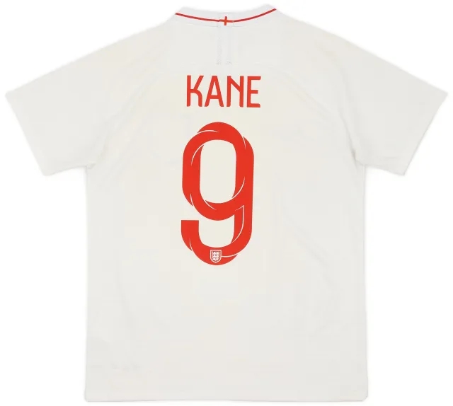 Nike 2018-19 England Home Shirt Kane #9 - 6/10 - (M)