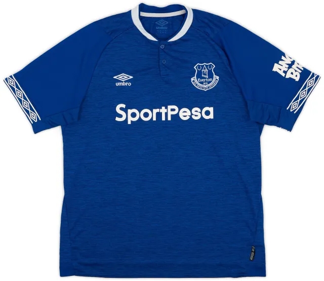 Umbro 2018-19 Everton Home Shirt - 7/10 - (XL)